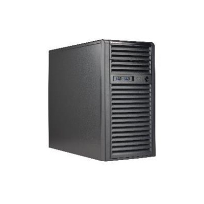 SUPERMICRO Mid-Tower 4x 3,5" fixed HDD, 2x 5,25", 1x external 3,5", 400W (80PLUS Gold) CSE-731i-404B