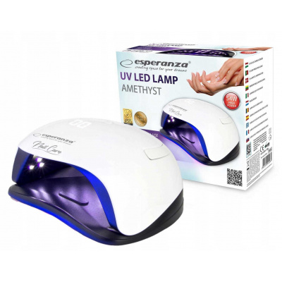 Esperanza EBN005 Amethyst UV LED lampa na gelové nehty a laky 54W