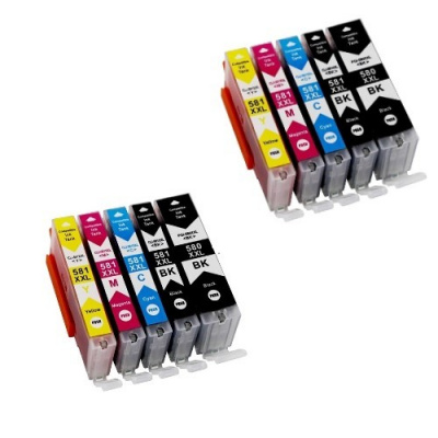 Canon Neoriginální ink CLI-581 XL CMYK Multi Pack, CMYK, blistr, 4