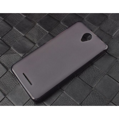 Obal SES na mobil Lenovo A5000/A5000 DUAL ultra tenký silikon šedá barva (pouzdro, kryt SES na mobil Lenovo A5000/ LENOVO A5000 DUAL tenký silikon šedý matný odstín)