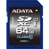 AData SDXC- 64GB UHS-I Premier,Class 10 ASDX64GUICL10-R