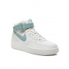 Nike Sneakersy Air Force 1 '07 Mid DD9625 103 Bílá Přírodní kůže - lícová 35_5