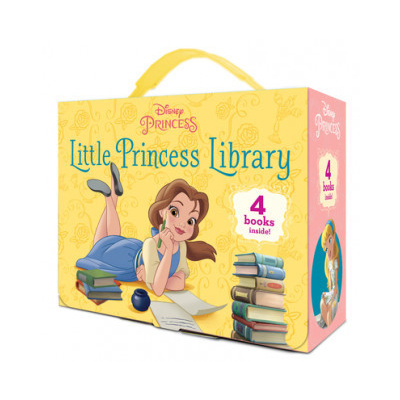 Little Princess Library (Disney Princess): Disney Cinderella; Disney the Little Mermaid; Disney Moana; Disney Beauty & the Beast