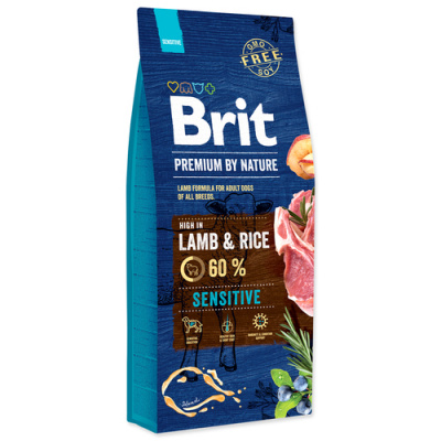 BRIT Premium by Nature Sensitive Lamb (15kg) 2 pytle (2x15 kg)