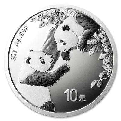 Shanghai Mint China Mint / Stříbrná mince 10 Yuan China Panda 2023 30 g