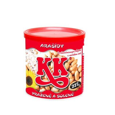 K&K Pražené arašídy solené 227 g