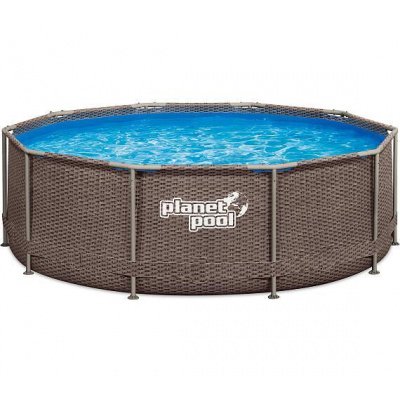 Bazén Planet Pool CF FRAME ratan - 366 x 99 cm (BAZ0009)