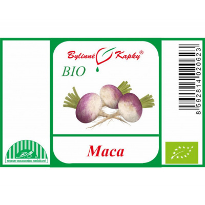 Bylinné kapky Maca (řeřicha peruánská) BIO - bylinné kapky (tinktura) 50 ml
