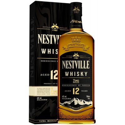 Nestville Whisky Blended 12yo 40% obj. 0,7L v dárkové krabičce
