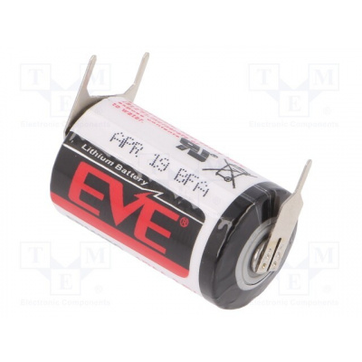 EVE ER14250T speciální typ baterie 1/2 AA pájecí špička ve tvaru U lithiová  3.6 V 1200 mAh 1 ks