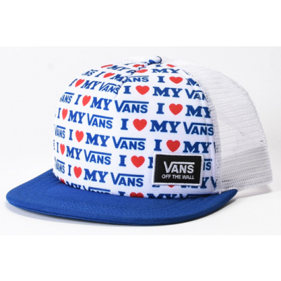 Kšiltovka Vans Beach Bound Trucker true blue-vans love univerzální velikost