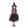SuperRC Dětský kostým čarodějnice barevná (M) e-obal