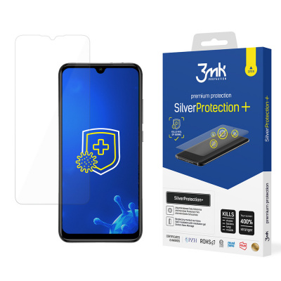 3mk Antimikrobiální ochranná fólie displeje StříbrnáPČervenáection+ pro Xiaomi Mi A3 / CC9e 0.21mm Self-Heal