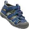 Keen dětské sandály Seacamp II CNX Tots Blue Depths/Gargoyle Barva: blue depths/gargoyle, Velikost: 4 UK (20/21 EU / 12 cm)