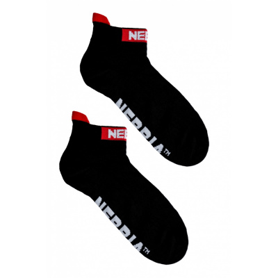 Kotníkové ponožky Nebbia "SMASH IT" 102 Black - 43-46