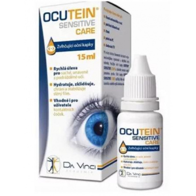 Ocutein SENSITIVE CARE oční kapky 15ml DaVinci