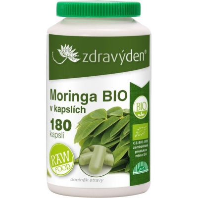 ZdravýDen® BIO Moringa Raw 180 kapslí