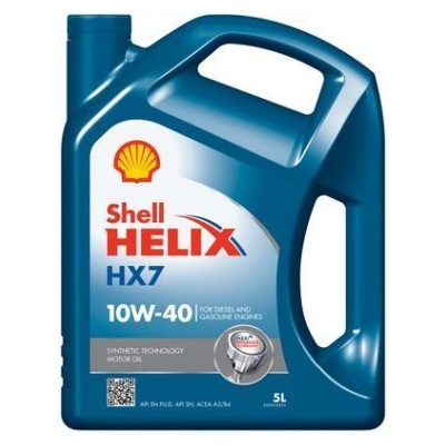 Motorový olej SHELL Helix HX7 10W-40, 5L