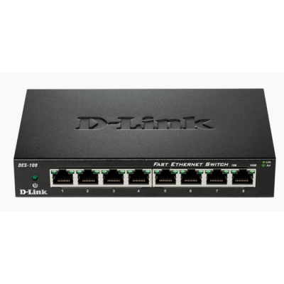 D-link DES-108E Switch 10/100 Mbit/s 8-port