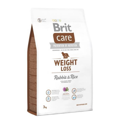 Samohýl Brit Care Dog Weight Loss Rabbit & Rice 3 kg