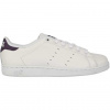 Lonsdale Leyton Ladies Trainers White/Purple 6