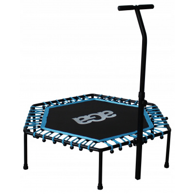 Fitness trampolína Aga K15523 světle modrá 130 cm