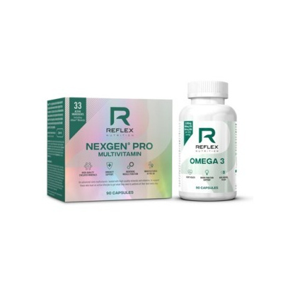 Reflex Nutrition Nexgen Pro NEW 90 kapslí + Omega 3 90 kapslí ZDARMA