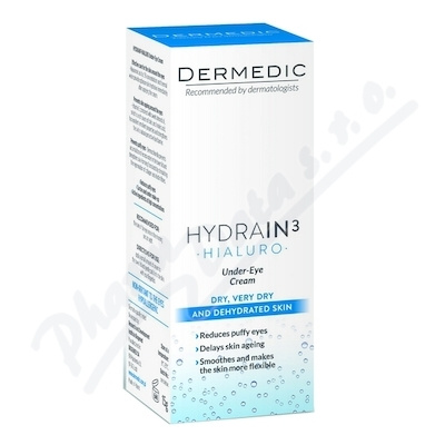 Dermedic Hydrain3 Hialuro oční krém 15 g