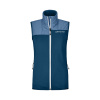 Vesta Ortovox Fleece Plus Vest W petrol blue|XS + sleva 3% při registraci