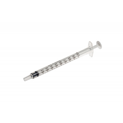Becton Dickinson BD Plastipak - injekční stříkačka 1 ml - Inzulinová bez jehly