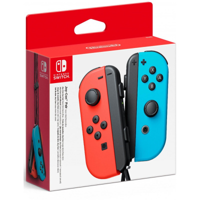 Gamepad Nintendo Switch Joy-Con ovladače Neon Red/Neon Blue (045496430566)