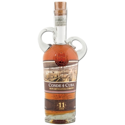 Ron Conde de Cuba 11YO 0,7l 38% (holá láhev)