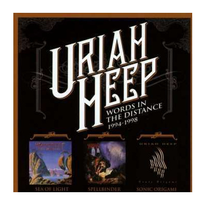 3CD Uriah Heep: Words In The Distance 1994-1998