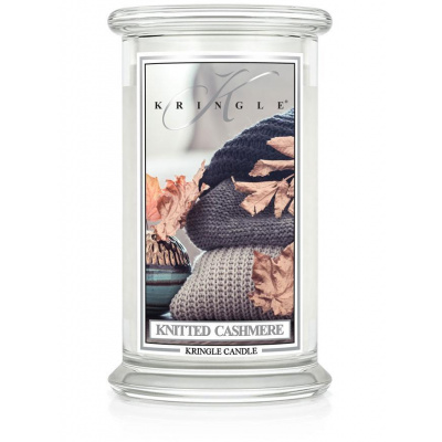 Kringle Candle svíčka Knitted Cashmere (sójový vosk), 623 g