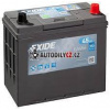 EX EA456 - 45Ah P,s.p.390A,EXIDE Premium,12V,234x127x227