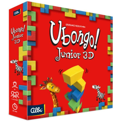 Albi HRA Ubongo Junior 3D druhá edice (společenská hra)