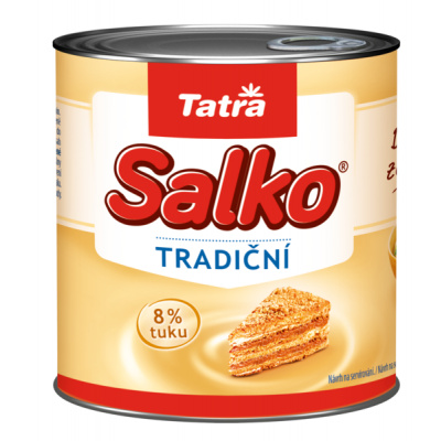 Tatra Salko Tradiční Kondenzované slazené mléko 8% 397 g