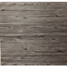 3D pěnový obkladový samolepicí panel na zeď PW205 šedé dřevo 70 x 70 cm / samolepicí stěnové obkladové panely Grace