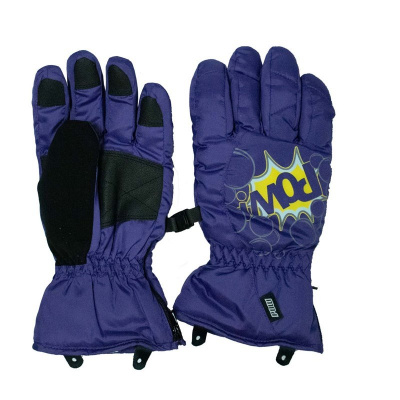 POW rukavice Grom Glove Purple (Short) (PU) velikost: J5