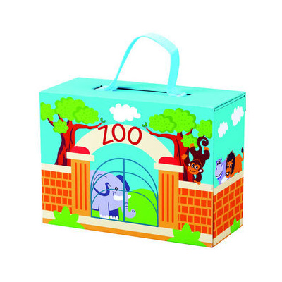 Bino - Cestovní kufřík se zvířáky - ZOO