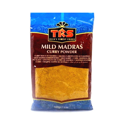 TRS, Velká Británie Kari koření jemné, Madras Curry Midl TRS 100g