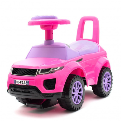 Jezdítko Baby Mix SUV růžové (Odrážecí autíčko se zvuky)