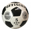 Fotbalový míč OFFICIAL SEDCO KWB32 vel. 5 AKCE pro školy a oddíly bílá