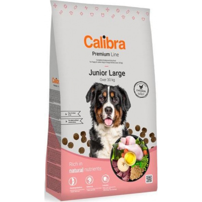 Calibra Dog Premium Line Junior Large 12 kg NEW