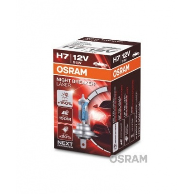 Osram Night Breaker Laser H7 PX26d 12V 55W