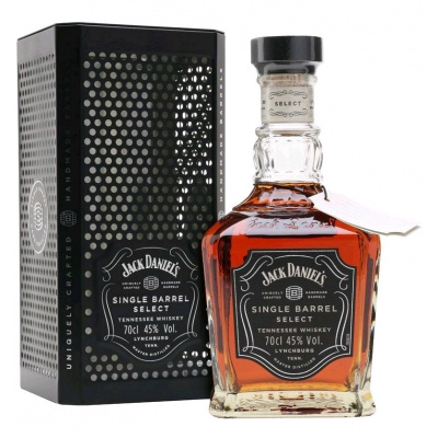 Jack Daniel’s Single Barrel Select Metal Cage 45% 0,7 l (dárkové balení)