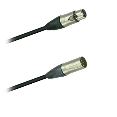 Mikrofon-kabel XLR-konektor Neutrik NC3MXX - XLR-spojka Neutrik NC3FXX - 1,5 m
