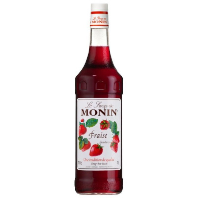 Monin Strawberry Jahoda 1l (holá láhev)