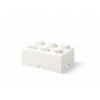 LEGO úložný box 6 - bílá