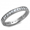 Ocelový dámský prsten s Cubic Zirconia Ocel 316 - Melina (Dámský ocelový prsten s CZ krystaly )